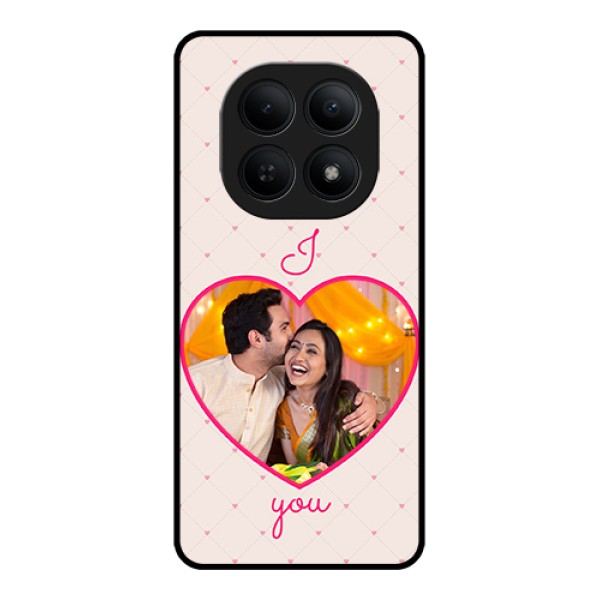 Xiaomi Redmi Note 15 5G Custom Glass Phone Case - Heart Shape Design Xiaomi Redmi Note 15 5G Custom Glass Phone Case - Heart Shape Design