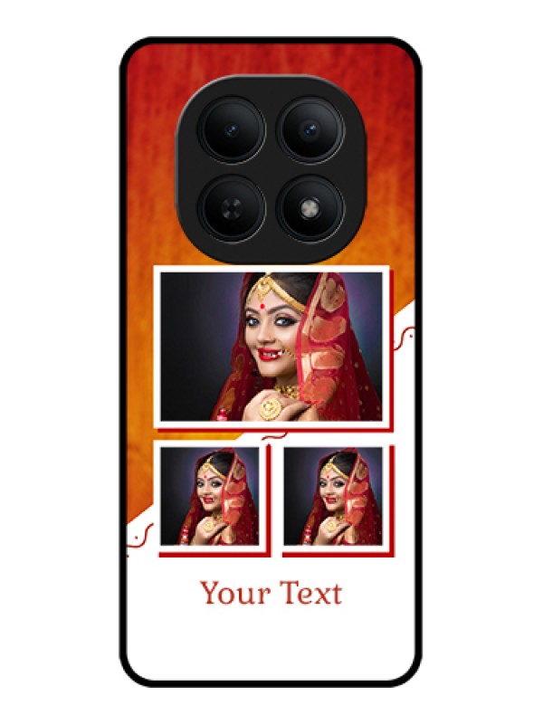 Custom Xiaomi Redmi Note 15 5G Custom Glass Phone Case - Wedding Memories Design