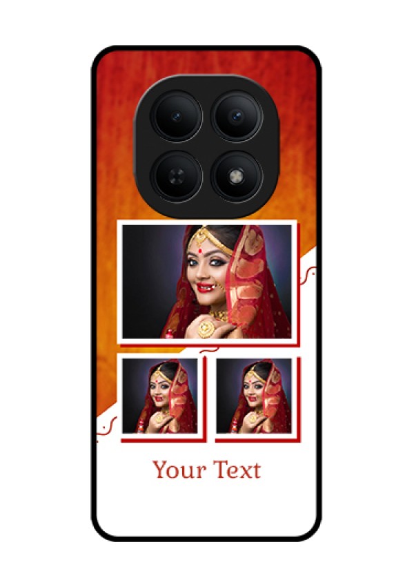 Xiaomi Redmi Note 15 5G Custom Glass Phone Case - Wedding Memories Design