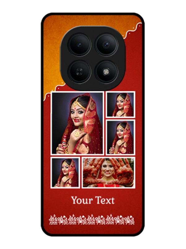 Custom Xiaomi Redmi Note 15 5G Custom Glass Phone Case - Wedding Pic Upload Design