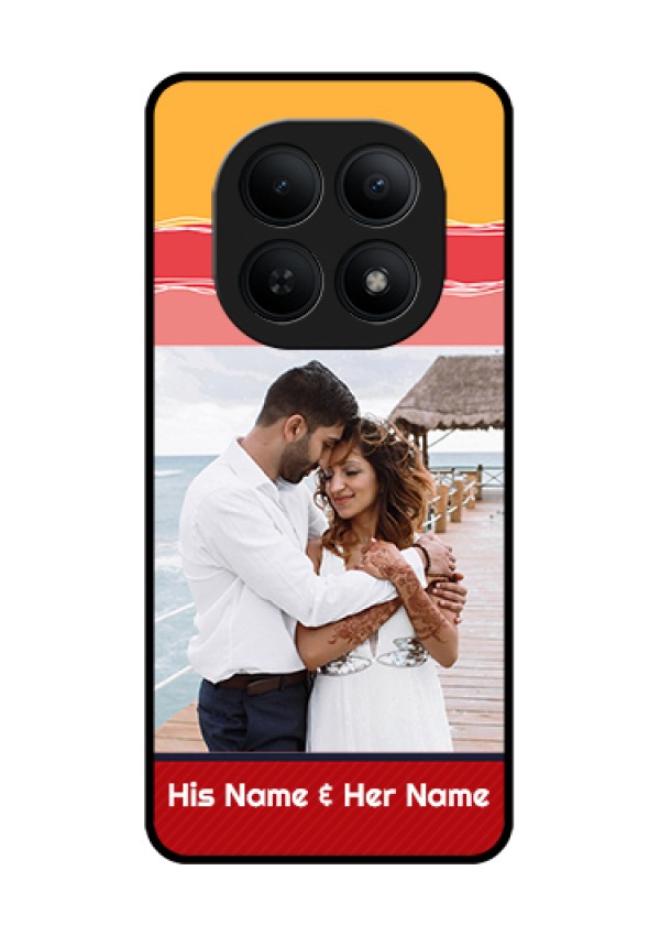 Xiaomi Redmi Note 15 5G Custom Glass Phone Case - Colorful Case Design