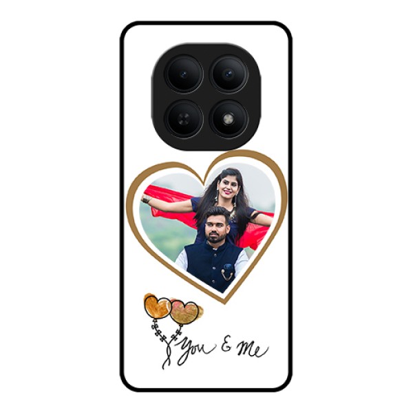 Xiaomi Redmi Note 15 5G Custom Glass Phone Case - You & Me Design