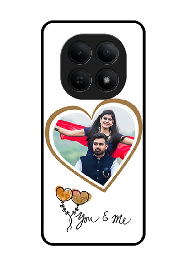 Xiaomi Redmi Note 15 5G Custom Glass Phone Case - You & Me Design