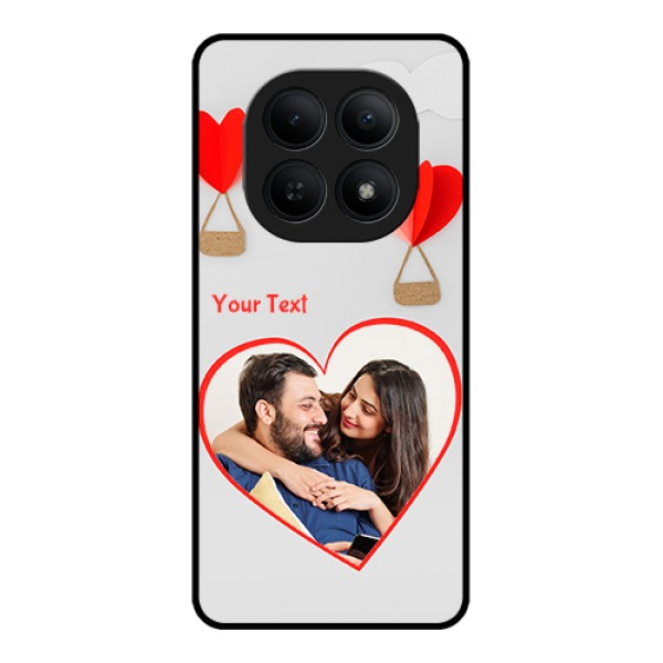 Xiaomi Redmi Note 15 5G Custom Glass Phone Case - Parachute Love Design Xiaomi Redmi Note 15 5G Custom Glass Phone Case - Parachute Love Design