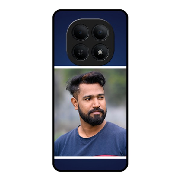 Xiaomi Redmi Note 15 5G Custom Glass Phone Case - Simple Royal Blue Design Xiaomi Redmi Note 15 5G Custom Glass Phone Case - Simple Royal Blue Design