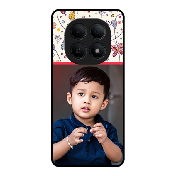 Xiaomi Redmi Note 15 5G Custom Glass Phone Case - Premium Floral Design Xiaomi Redmi Note 15 5G Custom Glass Phone Case - Premium Floral Design