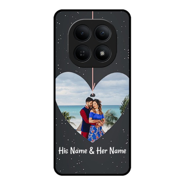Xiaomi Redmi Note 15 5G Custom Glass Phone Case - Hanging Heart Design Xiaomi Redmi Note 15 5G Custom Glass Phone Case - Hanging Heart Design
