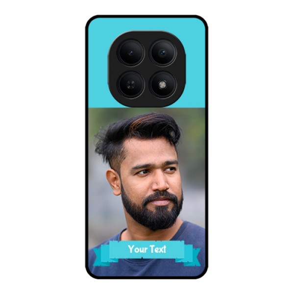 Xiaomi Redmi Note 15 5G Custom Glass Phone Case - Blue Color Design Xiaomi Redmi Note 15 5G Custom Glass Phone Case - Blue Color Design