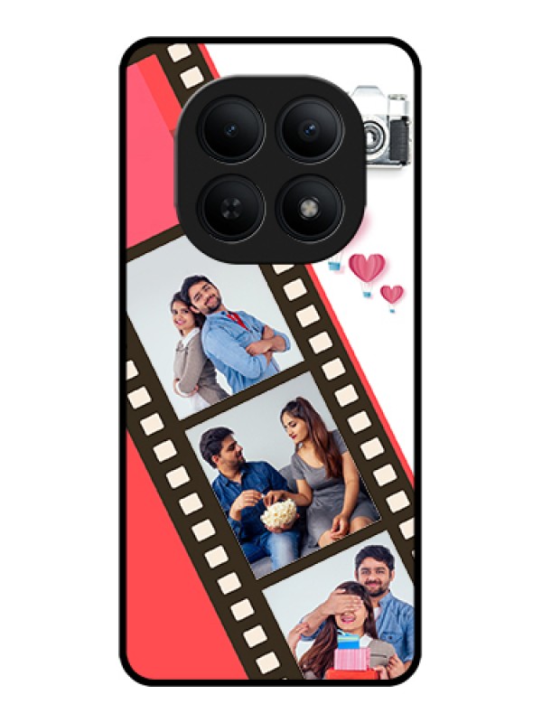 Custom Xiaomi Redmi Note 15 5G Custom Glass Phone Case - 3 Image Holder With Film Reel