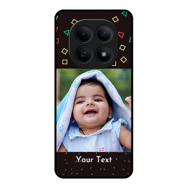 Xiaomi Redmi Note 15 5G Custom Glass Phone Case - With Confetti Birthday Design Xiaomi Redmi Note 15 5G Custom Glass Phone Case - With Confetti Birthday Design