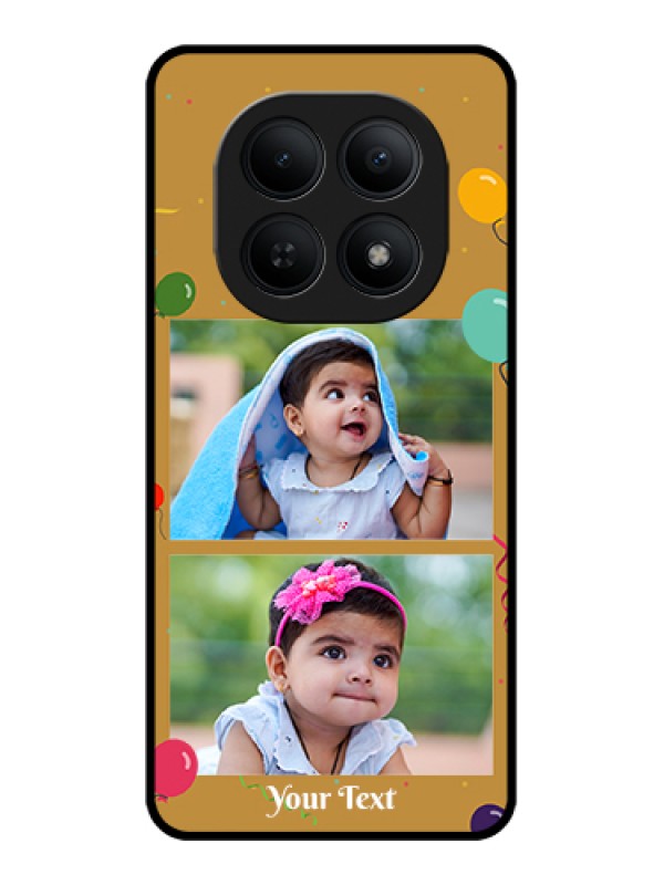 Custom Xiaomi Redmi Note 15 5G Custom Glass Phone Case - Image Holder With Birthday Celebrations Design