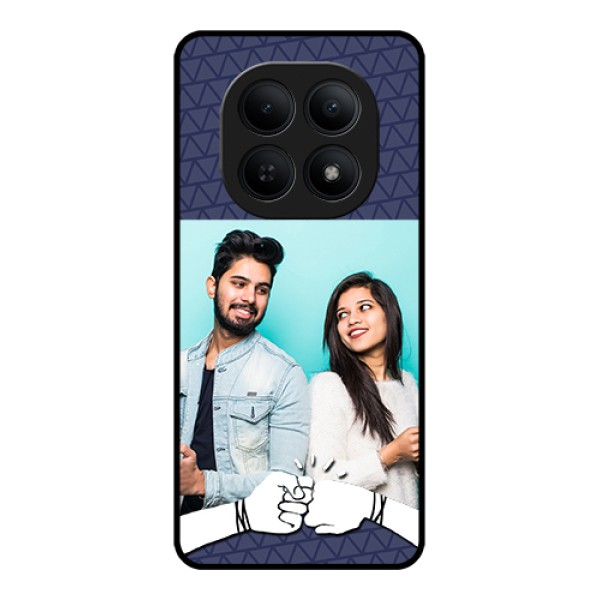 Xiaomi Redmi Note 15 5G Custom Glass Phone Case - With Best Friends Design