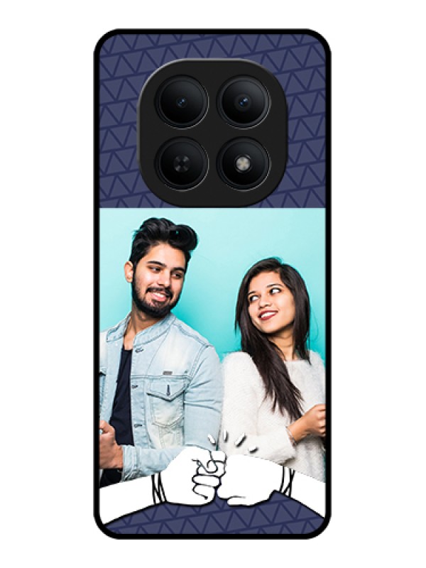 Custom Xiaomi Redmi Note 15 5G Custom Glass Phone Case - With Best Friends Design