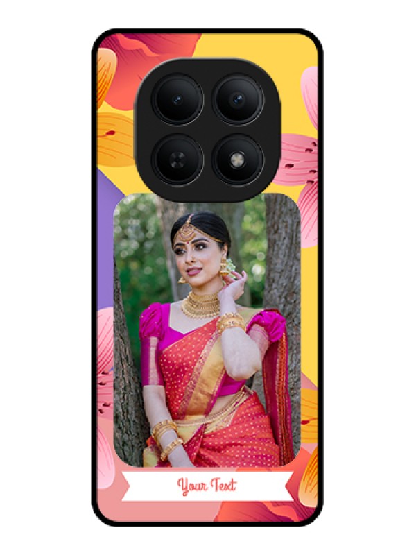 Custom Xiaomi Redmi Note 15 5G Custom Glass Phone Case - 3 Image With Vintage Floral Design