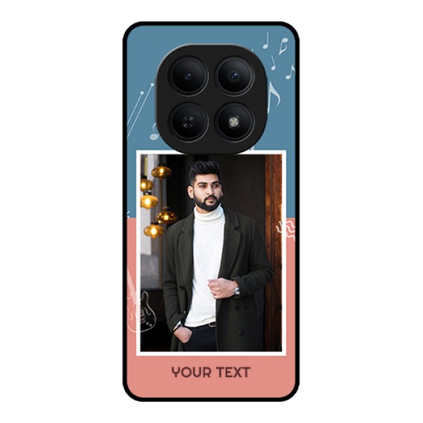 Xiaomi Redmi Note 15 5G Custom Glass Phone Case - With Color Musical Note Design Xiaomi Redmi Note 15 5G Custom Glass Phone Case - With Color Musical Note Design