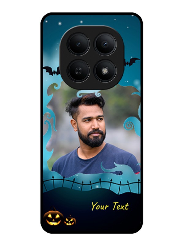 Custom Xiaomi Redmi Note 15 5G Custom Glass Phone Case - Halloween Frame Design