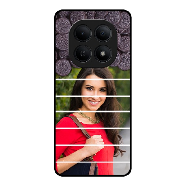 Xiaomi Redmi Note 15 5G Custom Glass Phone Case - With Oreo Biscuit Design Xiaomi Redmi Note 15 5G Custom Glass Phone Case - With Oreo Biscuit Design