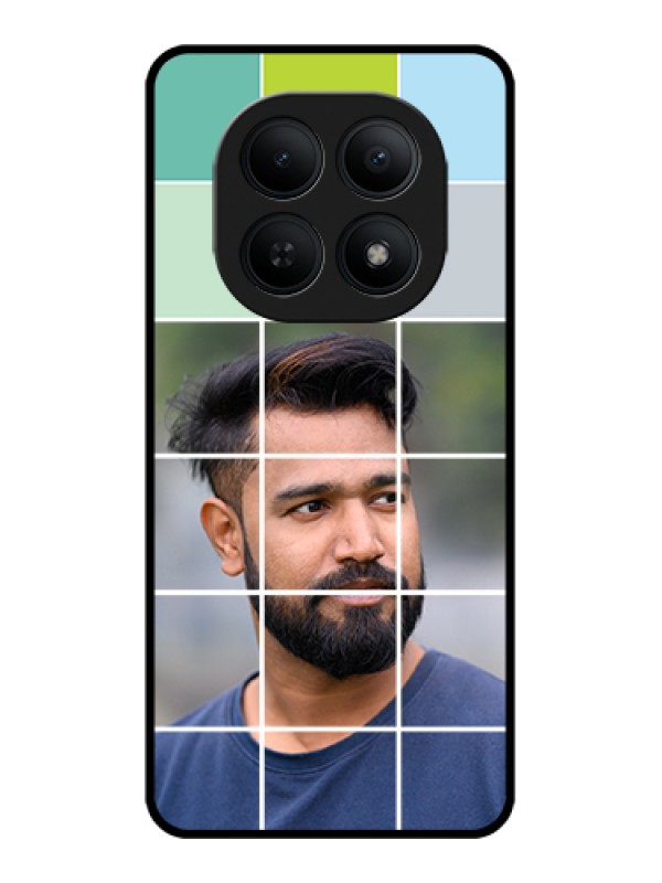 Custom Xiaomi Redmi Note 15 5G Custom Glass Phone Case - With White Box Pattern