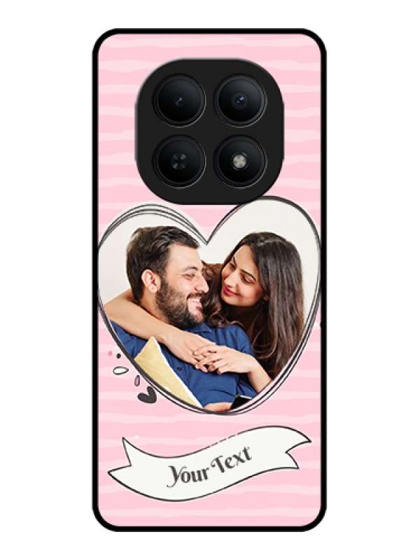 Custom Xiaomi Redmi Note 15 5G Custom Glass Phone Case - Vintage Heart Design