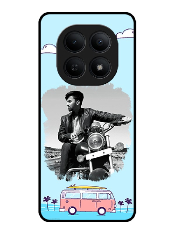 Custom Xiaomi Redmi Note 15 5G Custom Glass Phone Case - Travel & Adventure Design