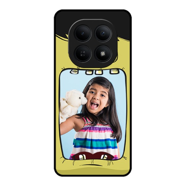 Xiaomi Redmi Note 15 5G Custom Glass Phone Case - Cartoon Monster Back Case Design Xiaomi Redmi Note 15 5G Custom Glass Phone Case - Cartoon Monster Back Case Design