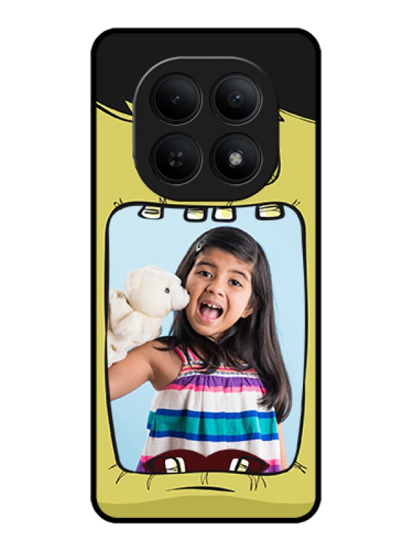 Custom Xiaomi Redmi Note 15 5G Custom Glass Phone Case - Cartoon Monster Back Case Design