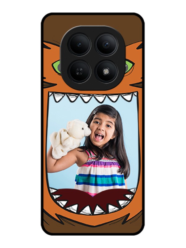 Custom Xiaomi Redmi Note 15 5G Custom Glass Phone Case - Owl Monster Back Case Design