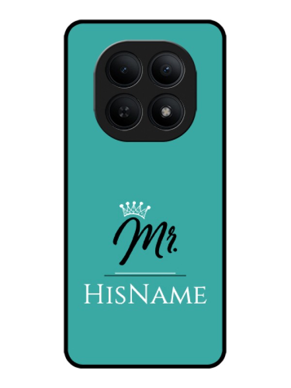 Custom Xiaomi Redmi Note 15 5G Custom Glass Phone Case - Mr With Name Design