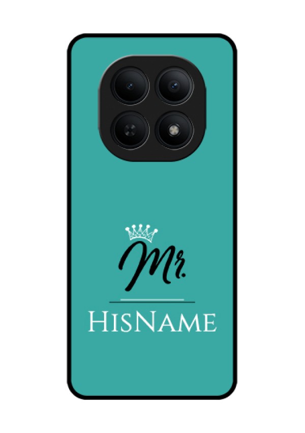 Xiaomi Redmi Note 15 5G Custom Glass Phone Case - Mr With Name Design