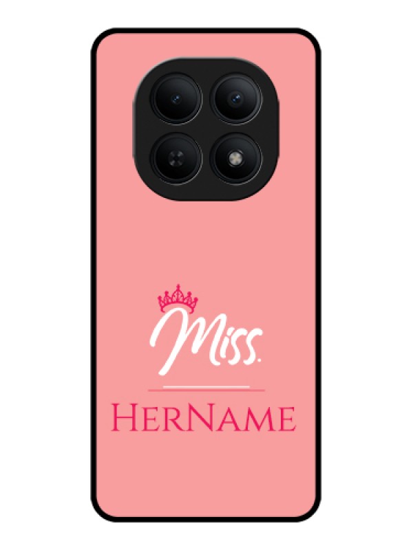 Custom Xiaomi Redmi Note 15 5G Custom Glass Phone Case - Mrs With Name Design