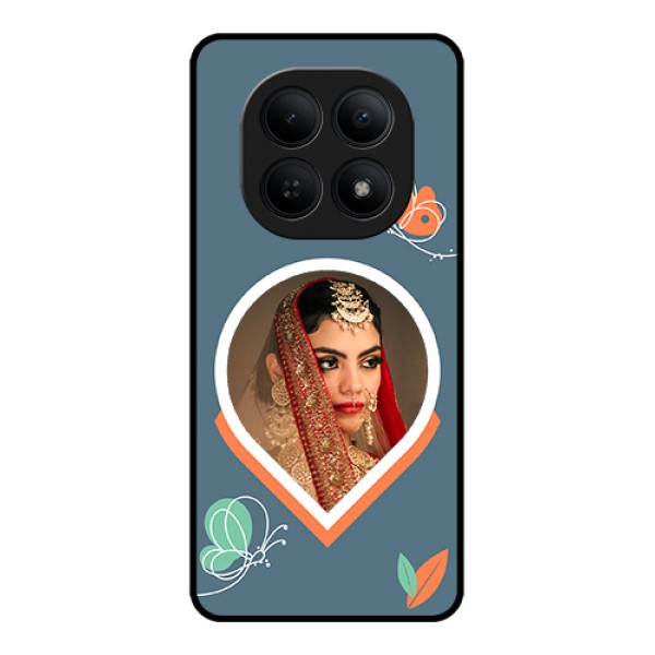 Xiaomi Redmi Note 15 5G Custom Glass Phone Case - Droplet Butterflies Design Xiaomi Redmi Note 15 5G Custom Glass Phone Case - Droplet Butterflies Design