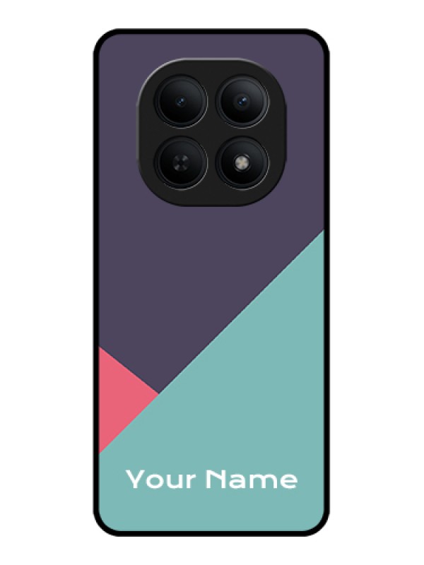 Custom Xiaomi Redmi Note 15 5G Custom Glass Phone Case - Tri Color Abstract Design
