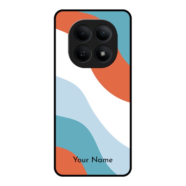 Xiaomi Redmi Note 15 5G Custom Glass Phone Case - Coloured Waves Design Xiaomi Redmi Note 15 5G Custom Glass Phone Case - Coloured Waves Design