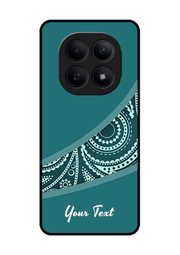 Xiaomi Redmi Note 15 5G Custom Glass Phone Case - Semi Visible Floral Design