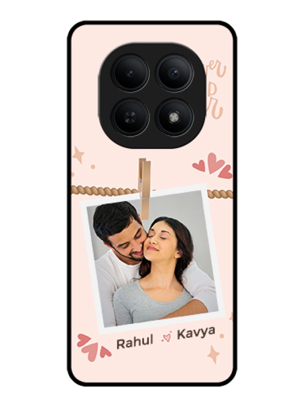 Custom Xiaomi Redmi Note 15 5G Custom Glass Phone Case - Forever And Ever Love Design