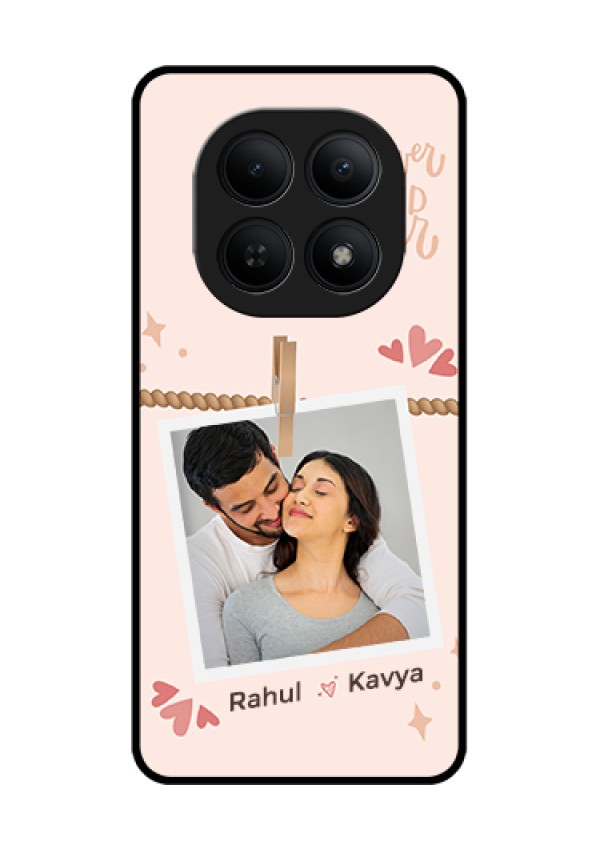 Xiaomi Redmi Note 15 5G Custom Glass Phone Case - Forever And Ever Love Design