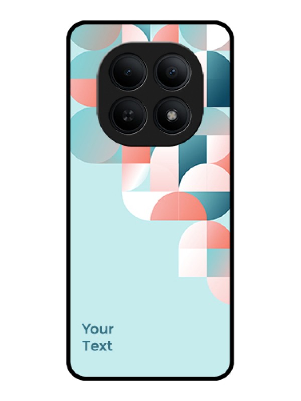 Custom Xiaomi Redmi Note 15 5G Custom Glass Phone Case - Stylish Semi - Circle Pattern Design