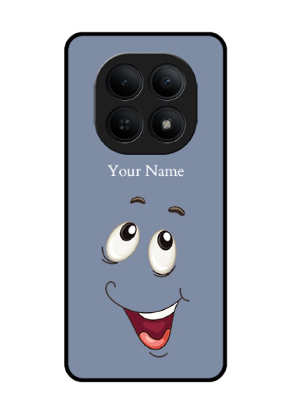 Xiaomi Redmi Note 15 5G Custom Glass Phone Case - Laughing Cartoon Face Design