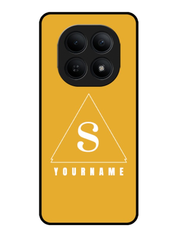 Custom Xiaomi Redmi Note 15 5G Custom Glass Phone Case - Simple Triangle Design