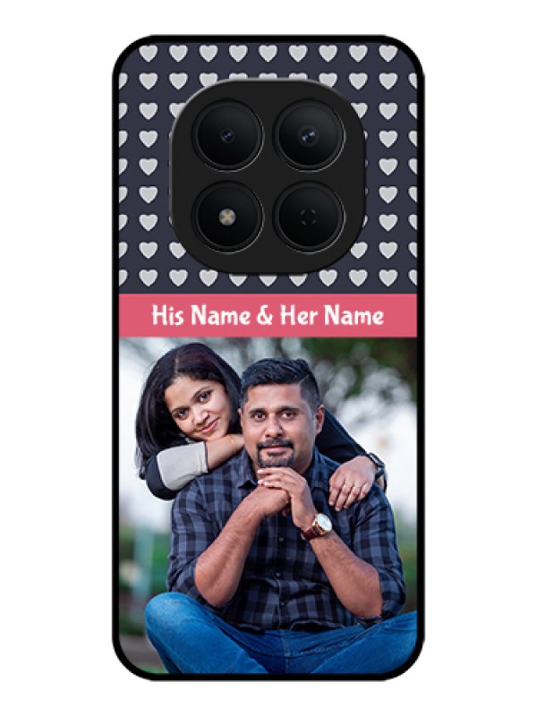 Custom Xiaomi Redmi Note 15 Pro 5G Custom Glass Phone Case - Love Symbols Design