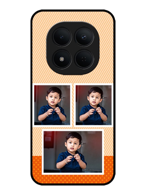Custom Xiaomi Redmi Note 15 Pro 5G Custom Glass Phone Case - Bulk Photos Upload Design