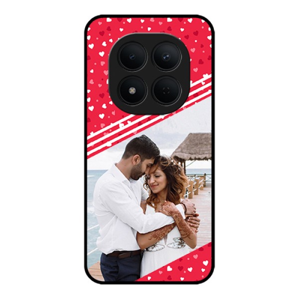Xiaomi Redmi Note 15 Pro 5G Custom Glass Phone Case - Valentines Gift Design