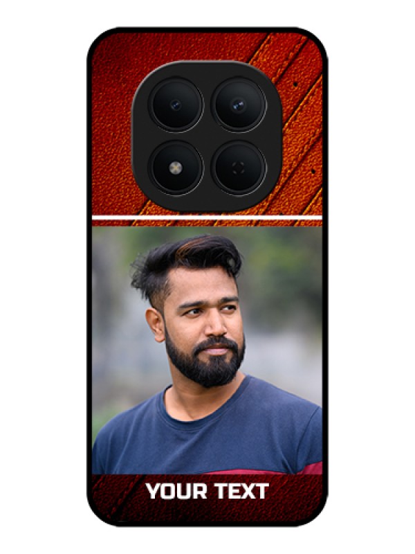 Custom Xiaomi Redmi Note 15 Pro 5G Custom Glass Phone Case - Leather Phone Case Design