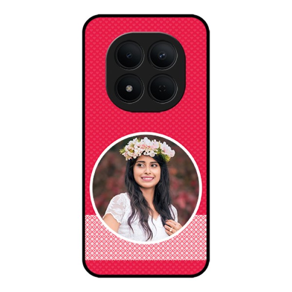 Xiaomi Redmi Note 15 Pro 5G Custom Glass Phone Case - Pink Color Pattern Design Xiaomi Redmi Note 15 Pro 5G Custom Glass Phone Case - Pink Color Pattern Design
