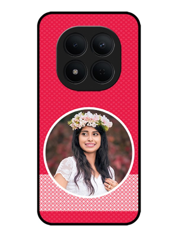 Custom Xiaomi Redmi Note 15 Pro 5G Custom Glass Phone Case - Pink Color Pattern Design
