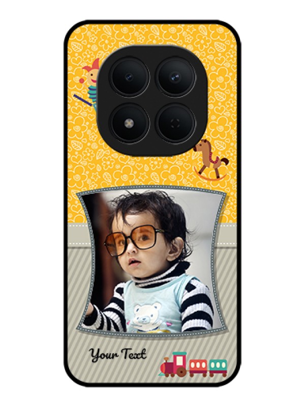 Custom Xiaomi Redmi Note 15 Pro 5G Custom Glass Phone Case - Baby Picture Upload Design
