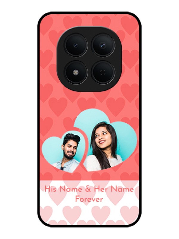 Custom Xiaomi Redmi Note 15 Pro 5G Custom Glass Phone Case - Couple Pic Upload Design