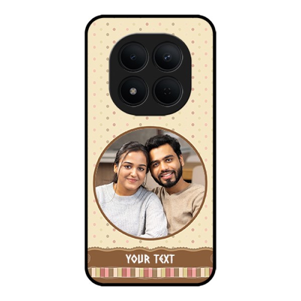 Xiaomi Redmi Note 15 Pro 5G Custom Glass Phone Case - Brown Dotted Mobile Case Design Xiaomi Redmi Note 15 Pro 5G Custom Glass Phone Case - Brown Dotted Mobile Case Design
