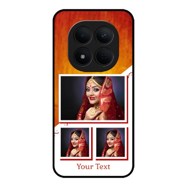 Xiaomi Redmi Note 15 Pro 5G Custom Glass Phone Case - Wedding Memories Design
