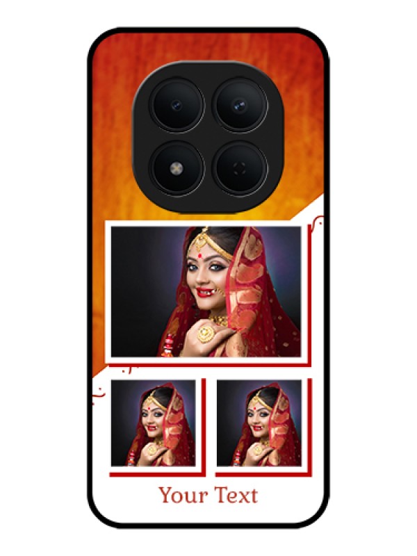 Custom Xiaomi Redmi Note 15 Pro 5G Custom Glass Phone Case - Wedding Memories Design